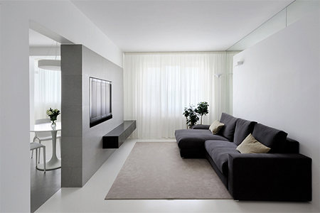 Design of a two-room apartment