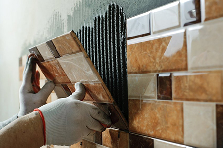 Laying tiles RBT