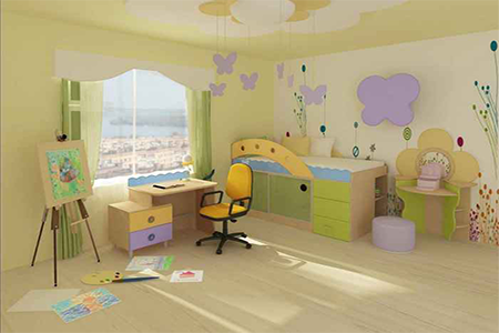 Modern design 3-room