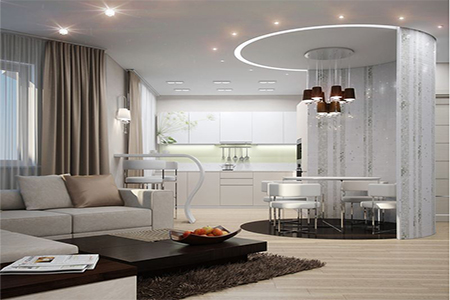 repair of a four-room apartment